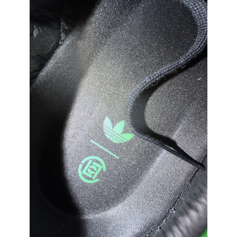 Adidas SAMPLE Men's Clot Stan Smith by Edison Chen 'Black‎ Green' SIZE 9 JQ9227